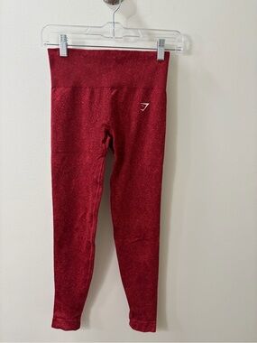 Gymshark Adapt Fleck High-Waist Red Leggings